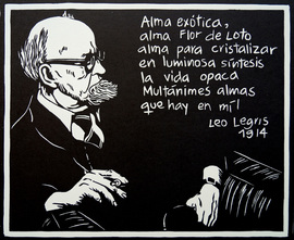 Juan Miguel Restrepo Valdes, Grafik, Kunst, Leon de Greif